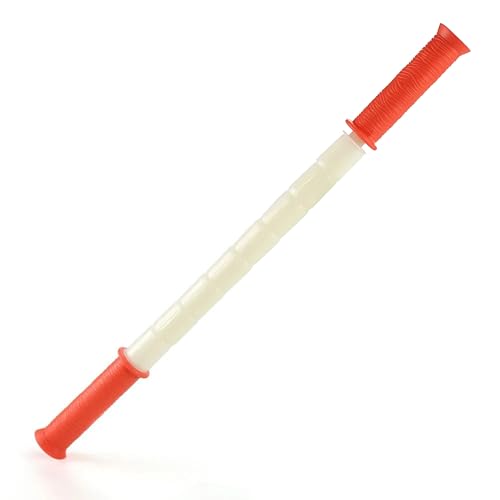 Tiger Tail The Stick - Bendy 18” Flexible Muscle Roller Stick for Myofascial Release & Trigger Points - Bendable Deep Tissue Massager for Legs, Back, Shoulders - Relieve Soreness & Improve Recovery - size: 18" Plus eBook Happy Muscles Guide