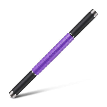 Muscle Roller Stick,17" Massage Roller for Muscle Deep Tissue Purple - color: Purple