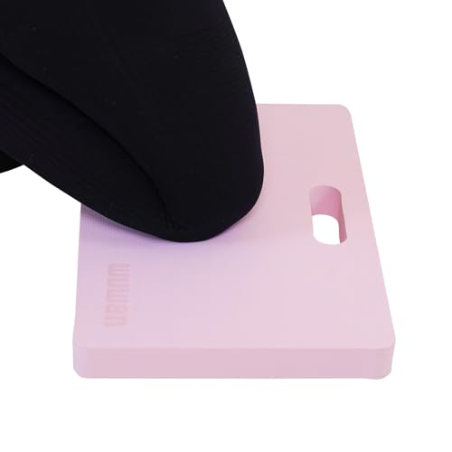 Yoga kneeling mat, 1.5inch Thick,Knee Push-ups, Plank Support & Yoga Elbows/Knees Mat Provides Cushion for Kneeling & Elbows - color: pink
