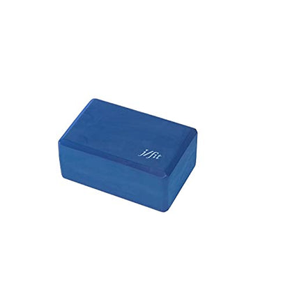 JFIT Yoga Block, Navy Blue, 4-Inch