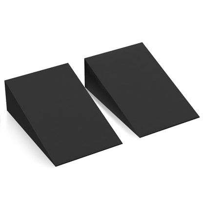 Yoga Wedge Block Foam Squat Wedges Slant Board, 2 Pcs Update Calf Stretcher