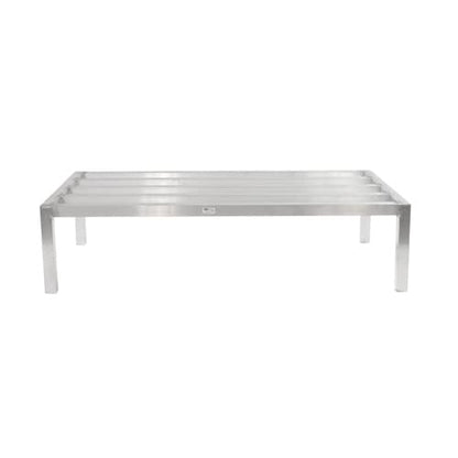 CenPro Commercial NSF Aluminum Dunnage Rack - 1,500 lb. Weight Capacity - 48"x24"x12" (28W-130) - size: 48x24x12"