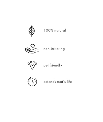 Manduka Yoga Natural Rubber Restore - Condition and Restore, 100% Natural, Essential Oils, Non Irritating, Pet Friendly, Lemongrass, 32oz (946ml)