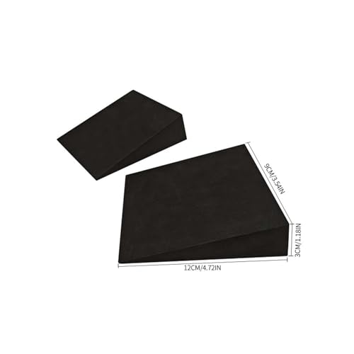 Multi-Purpose Exercise Wedge – Incline Board for Calf Stretch & Squat – Home, Gym, Pilates, Fitness, Office Break - color: 12x9x3cm