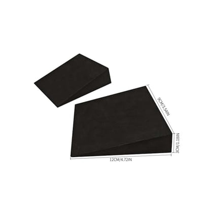Multi-Purpose Exercise Wedge – Incline Board for Calf Stretch & Squat – Home, Gym, Pilates, Fitness, Office Break - color: 12x9x3cm