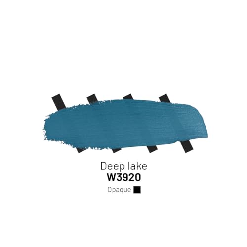 Acrylic Inks for Artists - 'Deep Lake' Acrylic Ink, 3.38 Fl Oz (100 ml) | Highly Concentrated, Multifunctional Liquid Acrylic Paint - color: Deep Lake