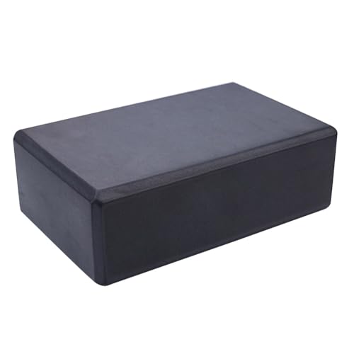 Holibanna Yoga Block Set of 2 Eva Exercise Blocks for Pilates Support Lightweight Odor Resistant Foam Bricks for Yoga Balance Training Home Gym Workouts 9.05 X 5.90 X 2.95 in