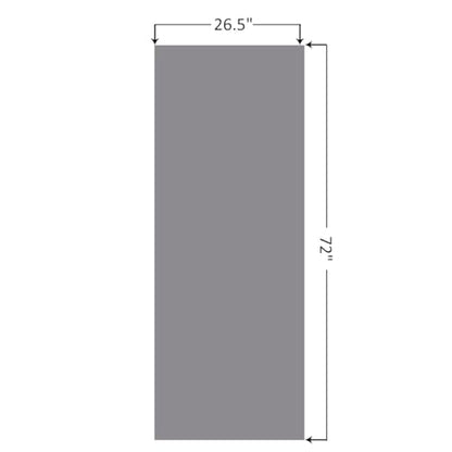 Eunzel Hot Yoga Towel Non Slip Yoga Mat Towel Non-Slip Sweat Absorbent Microfiber Towel for Hot Yoga, Pilates and Workout 72" x 26.5", Dark Grey - color: Dark Grey