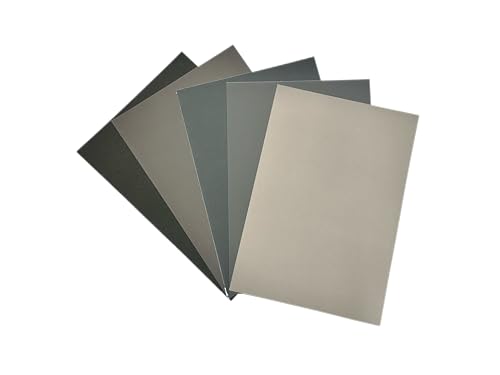 Oufin Youpin Sanded Pastel Paper Pad for Artists - (10.6×7.6Inches) 27 x19.5 cm - 600gsm - 10 Sheets of 5 Assorted Colors -Heavyweight Drawing Paper Pad for Pencils and Soft Oil Charcoal Pastels