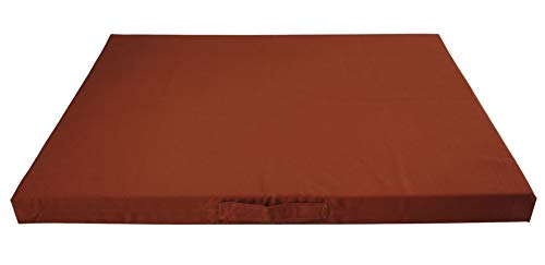 Deluxe Zabuton Meditation Mat - color: Clay