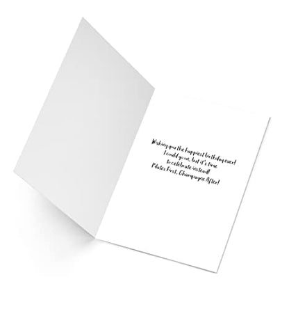 Pilates Birthday Card, Pilates Gift, Gym Pilates Yoga Fitness | Pilates Inspiration - style: Pilates1