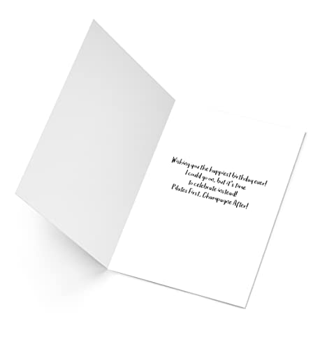 Pilates Birthday Card, Pilates Gift, Gym Pilates Yoga Fitness | Pilates Inspiration - style: Pilates1