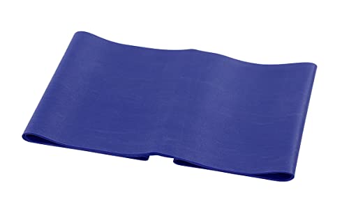 CanDo Singles Low Powder Exercise Band, 4-foot singles, Blue: Heavy - color: Blue: Heavy, size: 4 foot singles