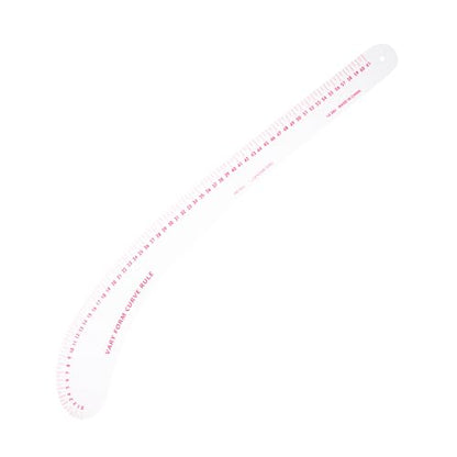 Acrylic Sewing Ruler Set，French Curve Pattern Rulers Kit for Tailors Designers Precision Pattern Making Guides Quilting and DIY Supplies (Ruler Set 4-15Pcs) - color: Pink Ruler Set 4-15Pcs