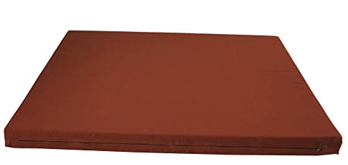 Deluxe Zabuton Meditation Mat - color: Clay