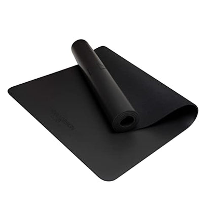 YOGA DESIGN LAB | The Infinity Mat | Luxurious Non-Slip Design Provides Unparalleled Grip to Support and Align You Beautifully | Eco-Friendly | w/Carrying Strap! - color: Night, size: 5mm