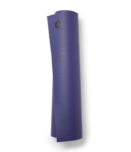 Manduka PROlite Yoga Mat 4.7mm | Lifetime Durability | Hygienic Construction | Teacher Approved - color: Purple, size: 71" x 24"
