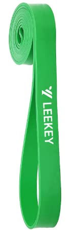 LEEKEY Single Pull Up Assist Band, Resistance Band Powerlifting Band for Body Stretching, Resistance Training - color: GREEN