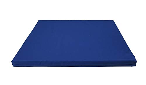 Deluxe Zabuton Meditation Mat - color: Royal Blue
