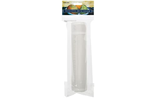 Pro Art Telescoping Brush Holder, Round, 8.5 by 14-Inch - style: Round Telescroping Brush Case