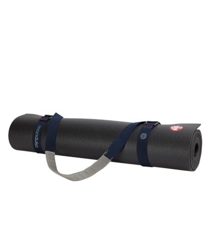 Manduka Yoga Commuter Mat Carrier - Eco-Friendly Cotton, Easy to Carry, Hands-Free, For All Mat Sizes - color: Odyssey