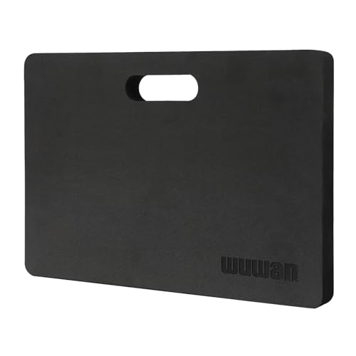 Yoga kneeling mat, 1.5inch Thick,Knee Push-ups, Plank Support & Yoga Elbows/Knees Mat Provides Cushion for Kneeling & Elbows - color: black