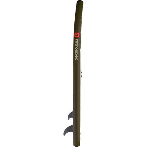 Retrospec Weekender Inflatable Stand Up Paddle Board Includes Paddle, Pump, and Accessories 10’6” Lightweight iSUP, Puncture Resistant Inflatable Paddle Board for Adults - color: Wetlands Camo
