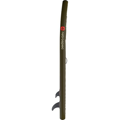 Retrospec Weekender Inflatable Stand Up Paddle Board Includes Paddle, Pump, and Accessories 10’6” Lightweight iSUP, Puncture Resistant Inflatable Paddle Board for Adults - color: Wetlands Camo