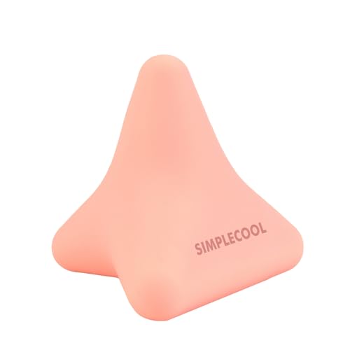 Manual Trigger Point Massage Tool Small Massager Ball 3″×2.6″ Pink - color: Pink