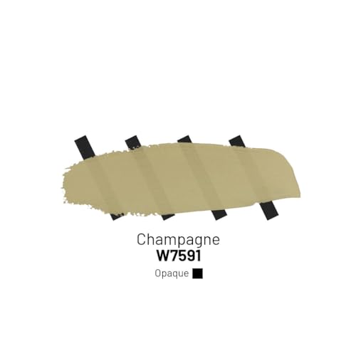 Acrylic Inks for Artists - 'Champagne' Acrylic Ink, 3.38 Fl Oz (100 ml) | Highly Concentrated, Multifunctional Liquid Acrylic Paint - color: Champagne