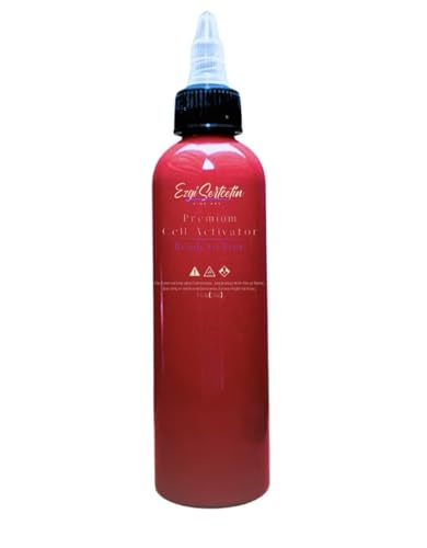 Premium Cell Activator | Ready to Pour | Create Perfect and Unique Cells in Your Painting Works | 4oz by Volume (Rouge Red) - color: Rouge Red