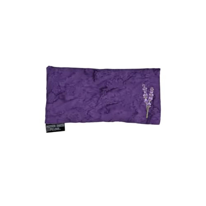 Mother Earth Pillows Therapeutic Eye Pillow (Purple Print - Soothe Herbal Blend) - color: Purple Print - Soothe Herbal Blend