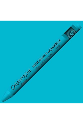 CREATIVE ART MATERIALS Caran D'ache Neocolor II Crayon - Turquoise Blue (7500.171)