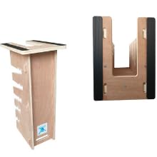 Pain Free-Posture Multi-Positioning TOWER & Blue Prism Glasses (Includes Single & Double Pedal)- INTENDED for POSTURE EXERCISES, YOGA-New & Improved with Upgraded & Better Made Pedals- Thicker & Sturdy-Safe & Easy to Use-HIp Flevor Release-Neck Hip Lower
