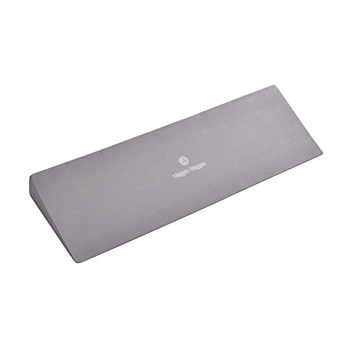 Hugger Mugger Yoga Wedge - Gentle Lift for Sensitive Wrists, Durable and Stable, Supports Joints, Great for Downward Dog - color: Graphite