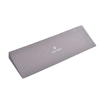 Hugger Mugger Yoga Wedge - Gentle Lift for Sensitive Wrists, Durable and Stable, Supports Joints, Great for Downward Dog - color: Graphite