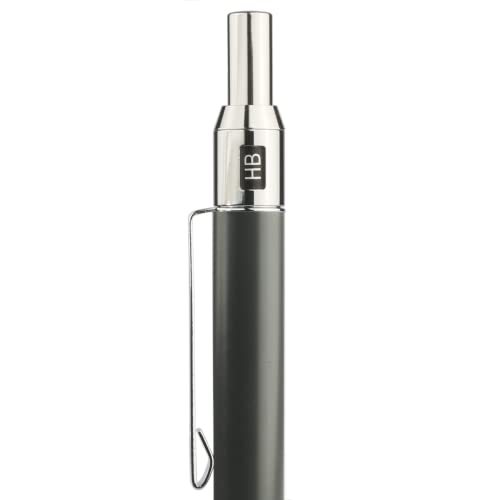 ALVIN DM05 Draft/Matic® Mechanical Pencil, 0.5mm, Stainless Steel Drawing and Design Tool for Students and Professionals, Great for Drafting, Architecture, Engineering, and Art - color: Black