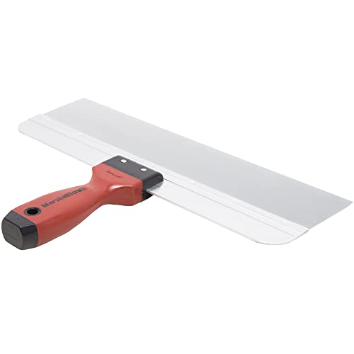 MARSHALLTOWN DuraSoft Taping Knife, 14 Inch, Drywall Tool, Assembled in USA | 14 Inch Stainless Steel Blade, 3 Inch Wide, DuraSoft Handle, Spreads and Feathers Joint Compound, Mud and Putty Knife, 3514SD