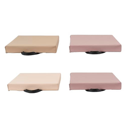 FDP SoftScape 12 inch Square Toddler Floor Cushions with Handles Flexible Seating for Daycare, Preschool, Playroom 1.5 inch Deluxe Foam (4-Piece) - Teddy - color: Teddy