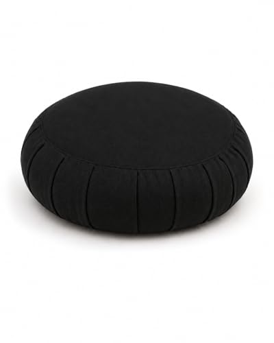 Buckwheat-Filled Zafu — Meditation Cushion