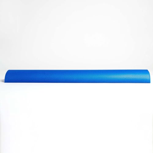 AGM Group EcoWise Half Round Foam Roller, 36-inch, Blue