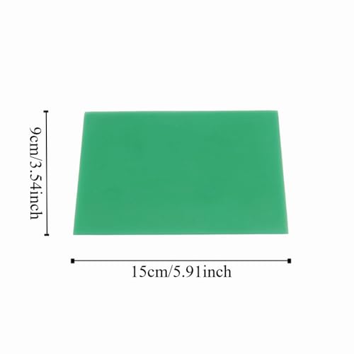 Green Jewelry Carving Wax Modeling Wax for Handmade Rings Earrings Bracelets Professional Sculpting Tool(1.0mm)