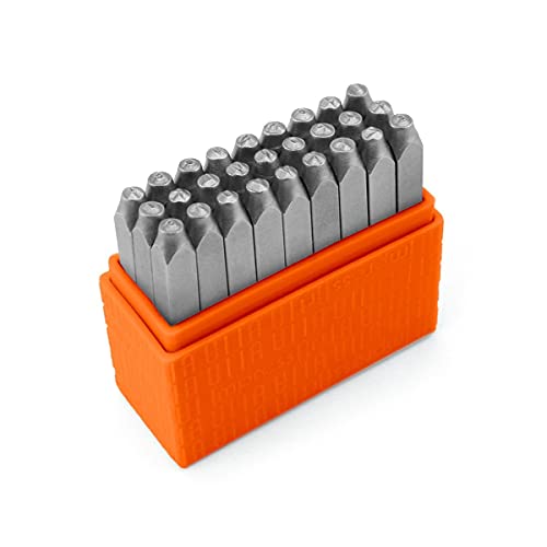 ImpressArt - Basic Sans Serif 2.5mm Lowercase Metal Stamp Letter Set for Metal Stamping and Handmade Jewelry - color: Sans Serif (2.5mm), size: Lowercase