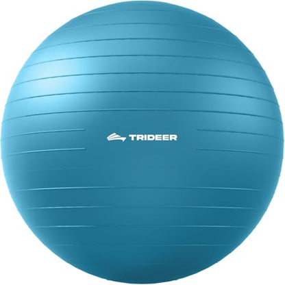 Trideer Exercise Ball for Physical Therapy, Core Strength, Stability & Balance Training, Swiss Ball for Yoga, Fitness & Rehabilitation - size: Firm Support-Large (23-26 inches/58-65 cm)