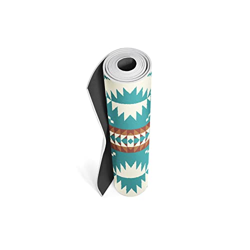 Yune Yoga x Pendleton Spider Rock Yoga Mat – 72”x24”, 6mm Thick, Non-Slip, Eco-Friendly PER – Native-Inspired Design for Home & Studio