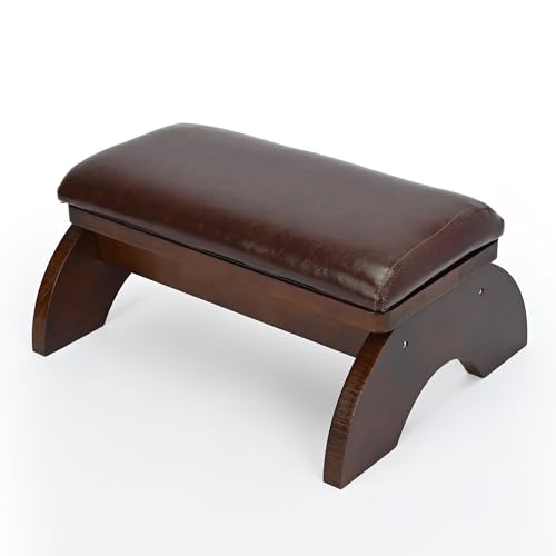 Prayer Kneeler Bench Wooden Kneelers for Praying Church | Prayer Bench Stool for Kneeling at Home, Padded Prayer Kneeler Bench for Home and Church, Religious Gifts