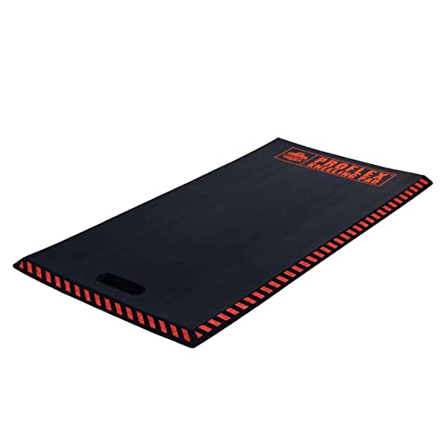 Ergodyne ProFlex 390 Kneeling Pad, Foam Knee Cushion, Water Resistant Kneeling Mat, 18" x 36" x 1", Black, XL - color: Black, size: X-Large