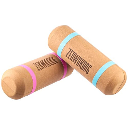 Cork Balance Board - Premium Cork Stability Balance Trainer | Foot & Ankle Strengthener to Improve Mobility, Prevent Falls | Home Gym Fitness Equipment | Mobility Trainer for Adults
