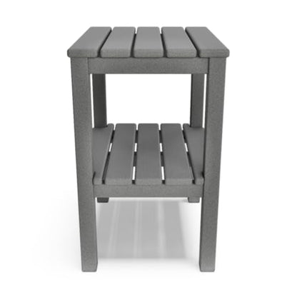 BY THE YARD Accent Table (Gray) - color: Grey