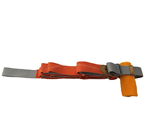 Leg Stretch Band - To Improve Leg Stretching - Easy Install on Door - Perfect Home Equipment For Ballet, Dance And Gymnastic Exercise Flexibility Stretching Strap Foot Stretcher Bands - color: upgrade orange